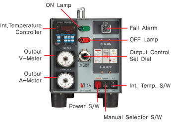 Programmable Power Regulator Front View